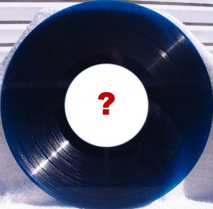 Transcription Disc With Question Mark On Label