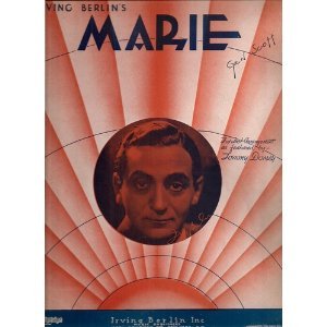 Vintage Sheet Music Of “Marie”