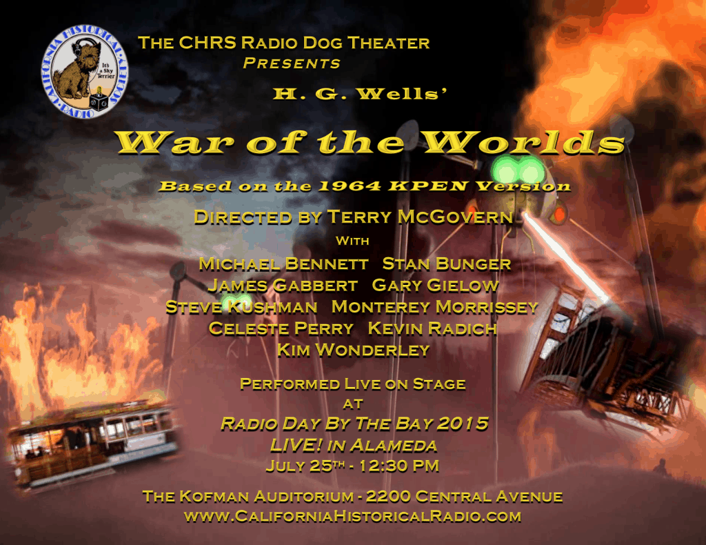 War Of The Worlds  Flyer