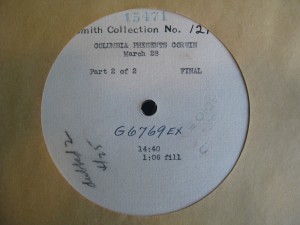 Label Of &Quot;Columbia Presents Corwin - Savage Encounter&Quot;