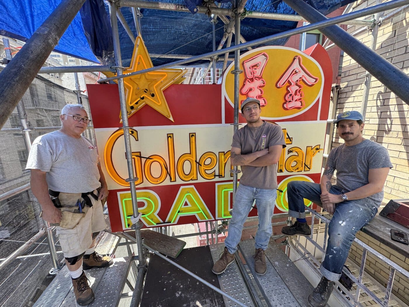 Golden Star Radio Restoration Crew Scaled
